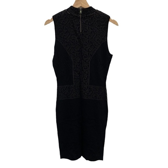 Marc New York Andrew Marc Black BodyCon Dress Size M New - Picture 4 of 10